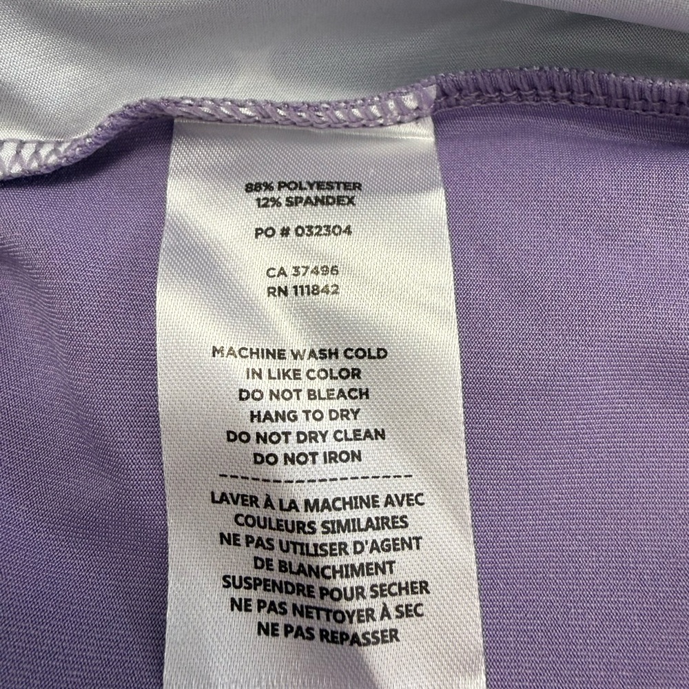 WOMENS Level Wear UV 50+ Protection . Long Sleeve 1/4 ZIP. NWT. Size Small P. - Picture 6 of 6